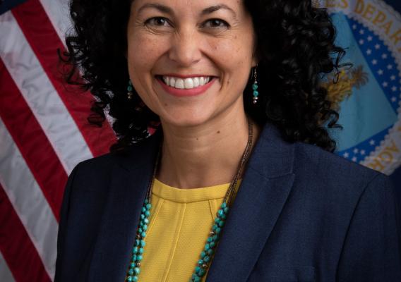 Deputy Secretary of Agriculture Xochitl Torres Small official portrait