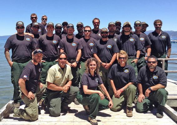 The Tallac Hotshots are a valuable resource to the Lake Tahoe community by carrying out initial attack for wildfires that occur in and around the Lake Tahoe Basin. (U.S. Forest Service)