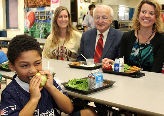 Kids are eating more fruits and vegetables as a result of updated standards. A recent Harvard study has concluded that, under the updated standards, kids are now eating 16 percent more vegetables and 23 percent more fruit at lunch.
