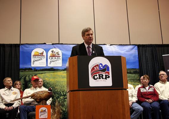 Secretary Vilsack announced there will be a CRP sign-up beginning March 14, with a goal of enrolling 4 million acres. 