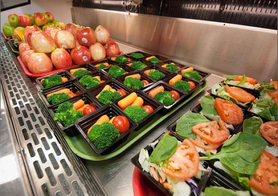 Introducing students to healthy foods early on through farm to school programs is one way to reduce the amount of fruits and vegetables wasted in schools.