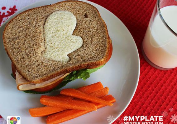 MyPlate offers easy ideas for making healthy foods festive and fun.
