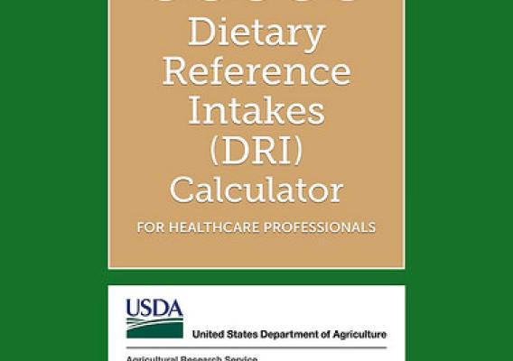 USDA Dietary Reference Intakes (DRI) Calculator for Healthcare Professionals app screenshot
