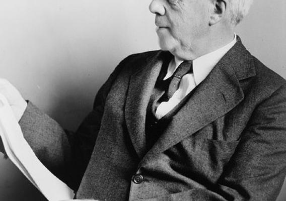 Robert Frost (1874-1963), one of the most popular and respected American poets of the twentieth century, was also a chicken farmer and egg producer in New Hampshire. Photo by Fred Palumbo, 1941, Library of Congress.