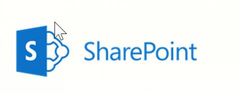 SharePoint logo written in as SharePoint