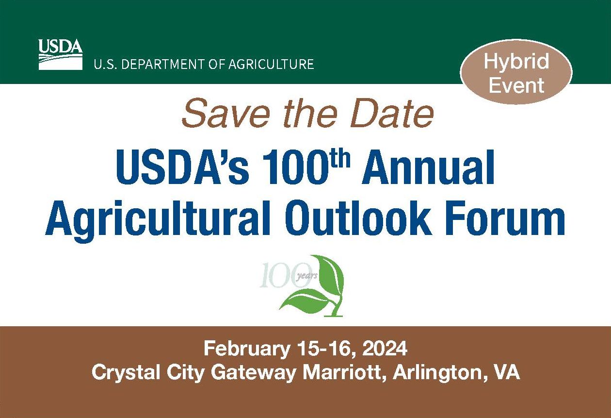 Agricultural Outlook Forum USDA