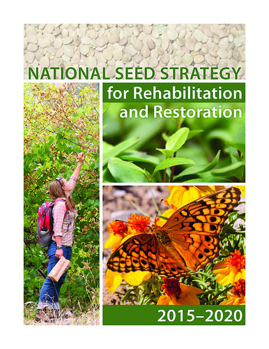 Cover of the National Native Seed Strategy for Rehabilitation and Restoration 2015-2020