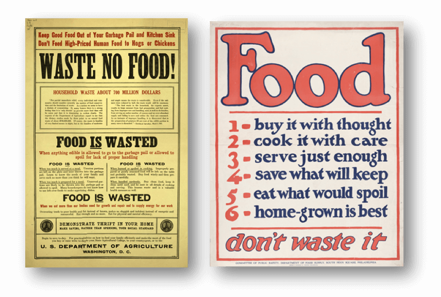 Food waste posters