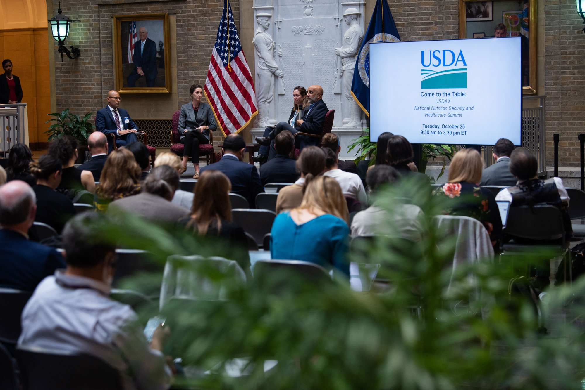 Panelists from HHS and USDA discuss innovative federal actions