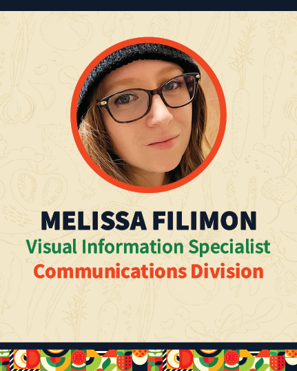 Melissa Filimon, Visual Information Specialist, Communications Division