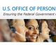 U.S. Office of Personnel Management text with three people below the text