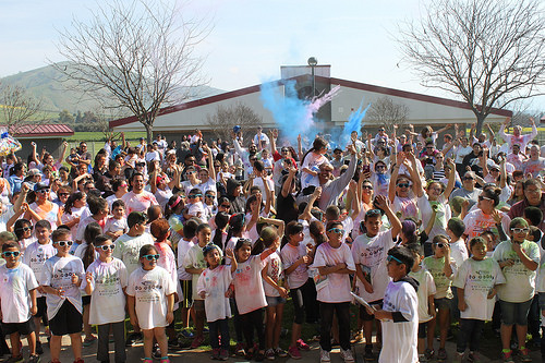 Students at Castle Rock Elementary