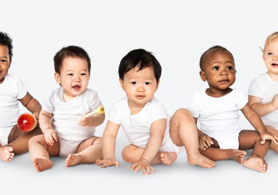 Image of a group of infants