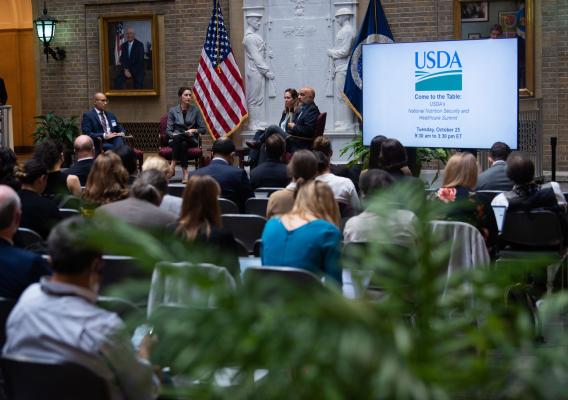 Panelists from HHS and USDA discuss innovative federal actions