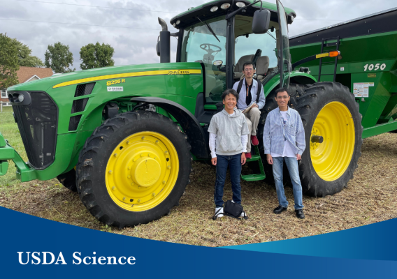 The delegation from Japan’s Ministry of Agriculture, Forestry and Fisheries received hands-on experience with Illinois farm equipment in September, as part of their visit with USDA NASS about agricultural statistics