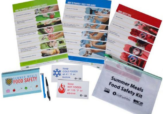 The Summer Meals Food Safety Kit graphic