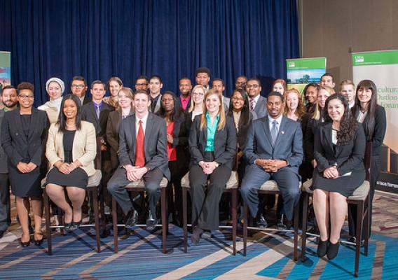 USDA Student Diversity Program winners from the class of 2016