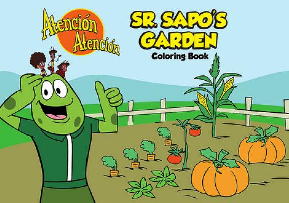 Sr. Sapo's Garden Coloring Book graphic