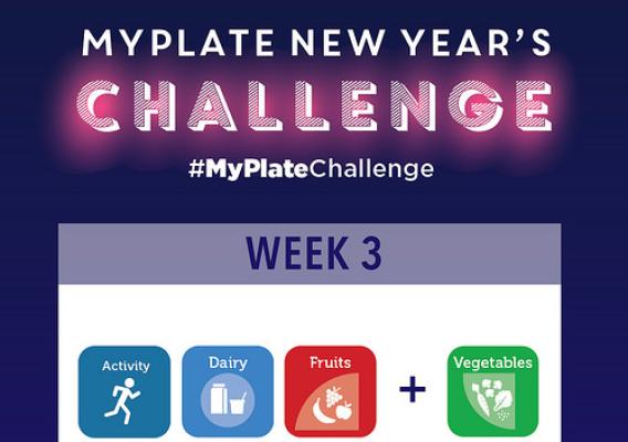 MyPlate New Year's Challenge Week 3 graphic