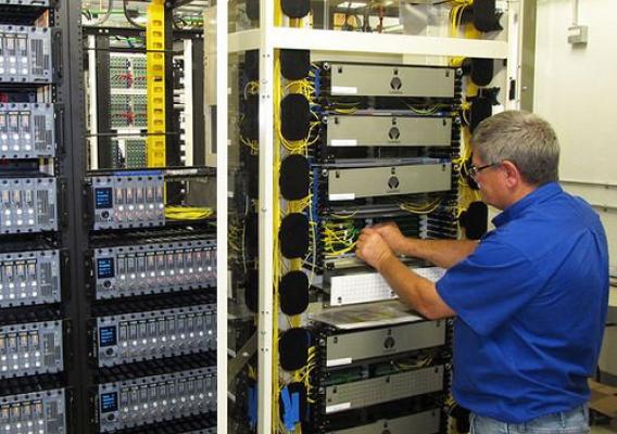 New routing switches installed to support Country Cablevision's expanded broadband service