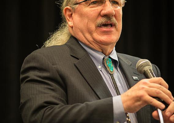 Deputy Under Secretary Butch Blazer delivers the keynote address at the 2014 Environmental Justice Conference in Washington, DC. USDA Photo by Bob Nichols