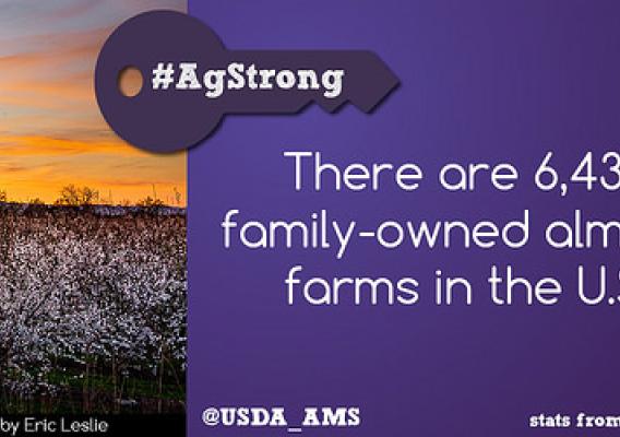 Look for more facts, figures, and farmer insights on the @USDA_AMS Twitter feed or the #AgStrong hashtag.
