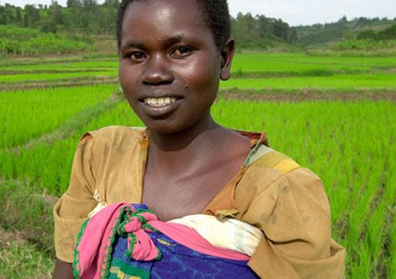 Woman farmer in Rwanda World Food Programme, United Nations.
