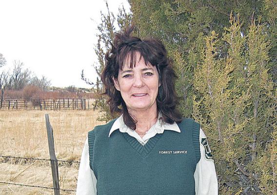 Iris Estes, Forest Service Employee in the Apache-Sitgreaves National Forest in Central Arizona