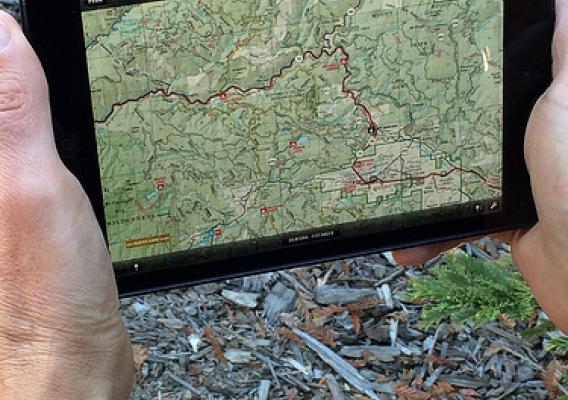 Digital maps available for your smart phone will help visitors find their way around U.S. Forest Service forests and grasslands.