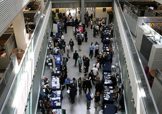 The NavSea Wounded Warrior Career Fair held in July gave service-disabled veterans access to dozens of government agencies.  AMS participates in events aimed at veterans, valuing them as a way to connect with highly qualified candidates.