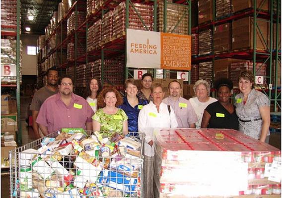 NASS employees in Tennessee visit their local Second Harvest Food Bank.