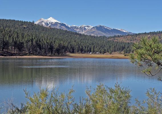 Buckeye Recreation Area on the Manti-La Sal National Forest in southwestern Colorado. U.S. Forest Service photo.
