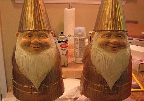 Golden Garden Gnomes will travel from People's Garden to People's Garden in Iowa and Maryland in honor of their contributions to the Initiative. 