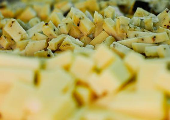 With over 11,000 dairy farms, more than a million cows, and over 200 dairy plants, Wisconsin produces more than 25 percent of all cheese in the United States. Photo courtesy of Yelp Inc.