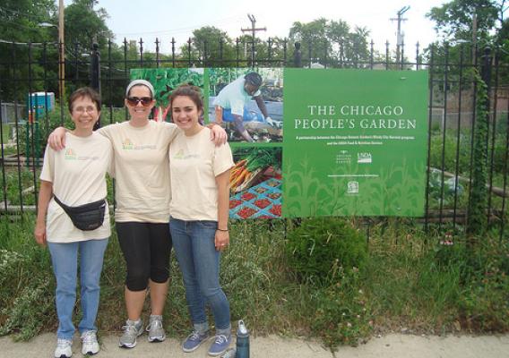 The Midwest Region encouraged interns to participate in the People’s Garden as part of its Cultural Transformation efforts.