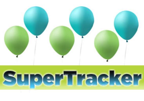 SuperTracker turned one on December 22, 2012. In one year over 1.6 million people have registered to use SuperTracker. 