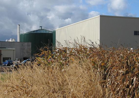 The Fremont Industrial Park, site of America’s largest anaerobic digester, funded with USDA Rural Development support. 