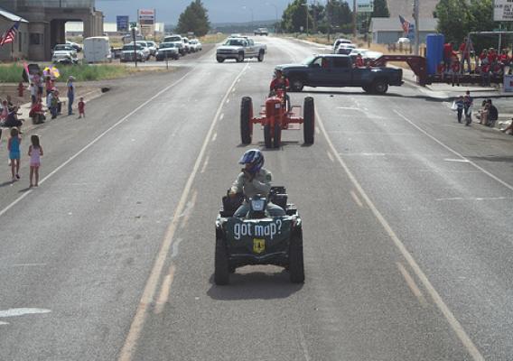 Dixie National Forest employees participate in the Parowan 4th of July Parade and many other community events in Utah to hand out free maps that show designated off-highway vehicle roads and trails on the forest.