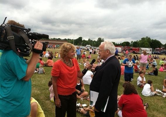 Lori Cook, aka TV-personality “Maranda,” interviewed me about the importance of the Summer Food Service Program. 