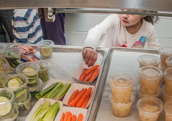 FNS works with states and school districts to ensure that schools are providing access to healthy meals to all children.