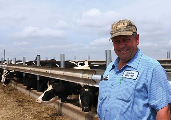 Roger Erickson takes pride in the success of his dairy operation and its efforts to ensure good water quality.
