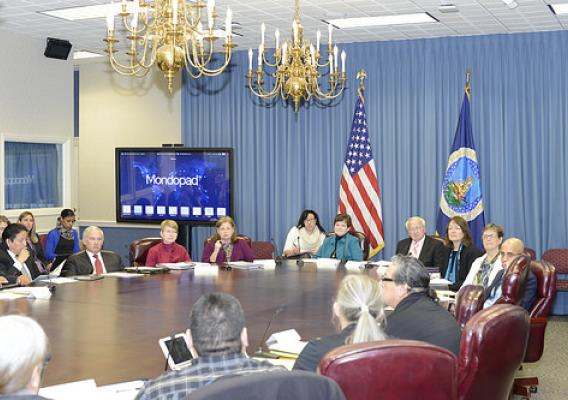 USDA and Tribal leaders meeting for nutrition programs in Indian Country
