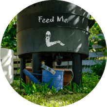 work compost bin